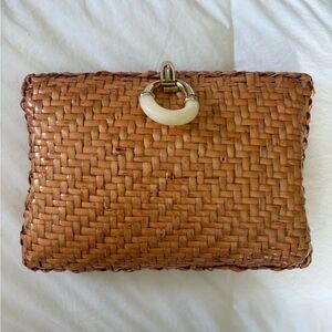 Walborg wicker Clutch, Vintage, rare, retro 1960’s